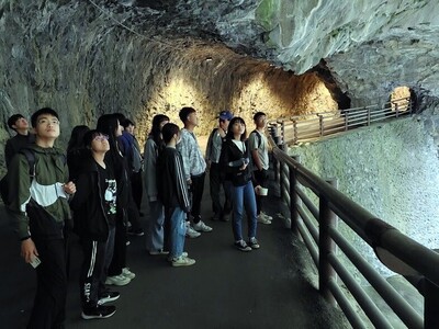 觀遊系同學參訪太魯閣國家公園九曲洞步道01