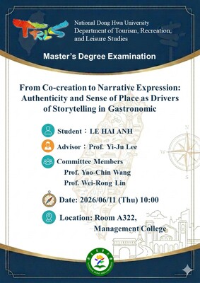 【Master Degree Examination】2026/06/11(Thu)10:00 LE HAI ANH - Master's Degree Examination PresentationImage